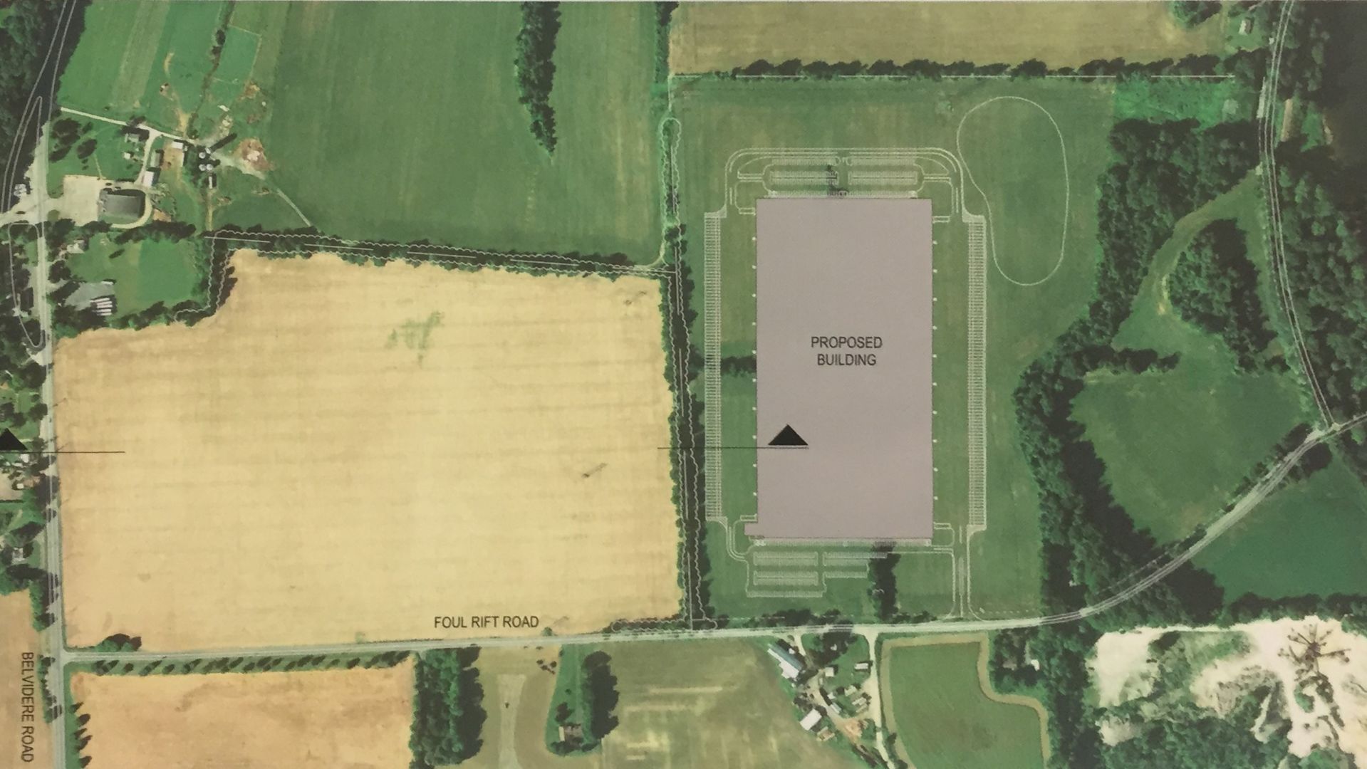 White Township Jaindl warehouse placement